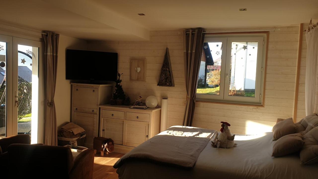 Au Nid Cosy D'Isa A Gerardmer Vosges - Spas Privatifs Buitenkant foto