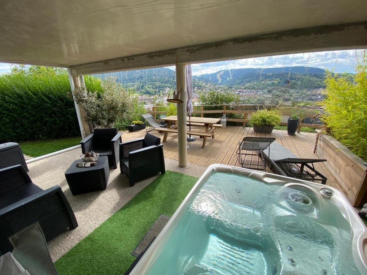 Au Nid Cosy D'Isa A Gerardmer Vosges - Spas Privatifs Buitenkant foto