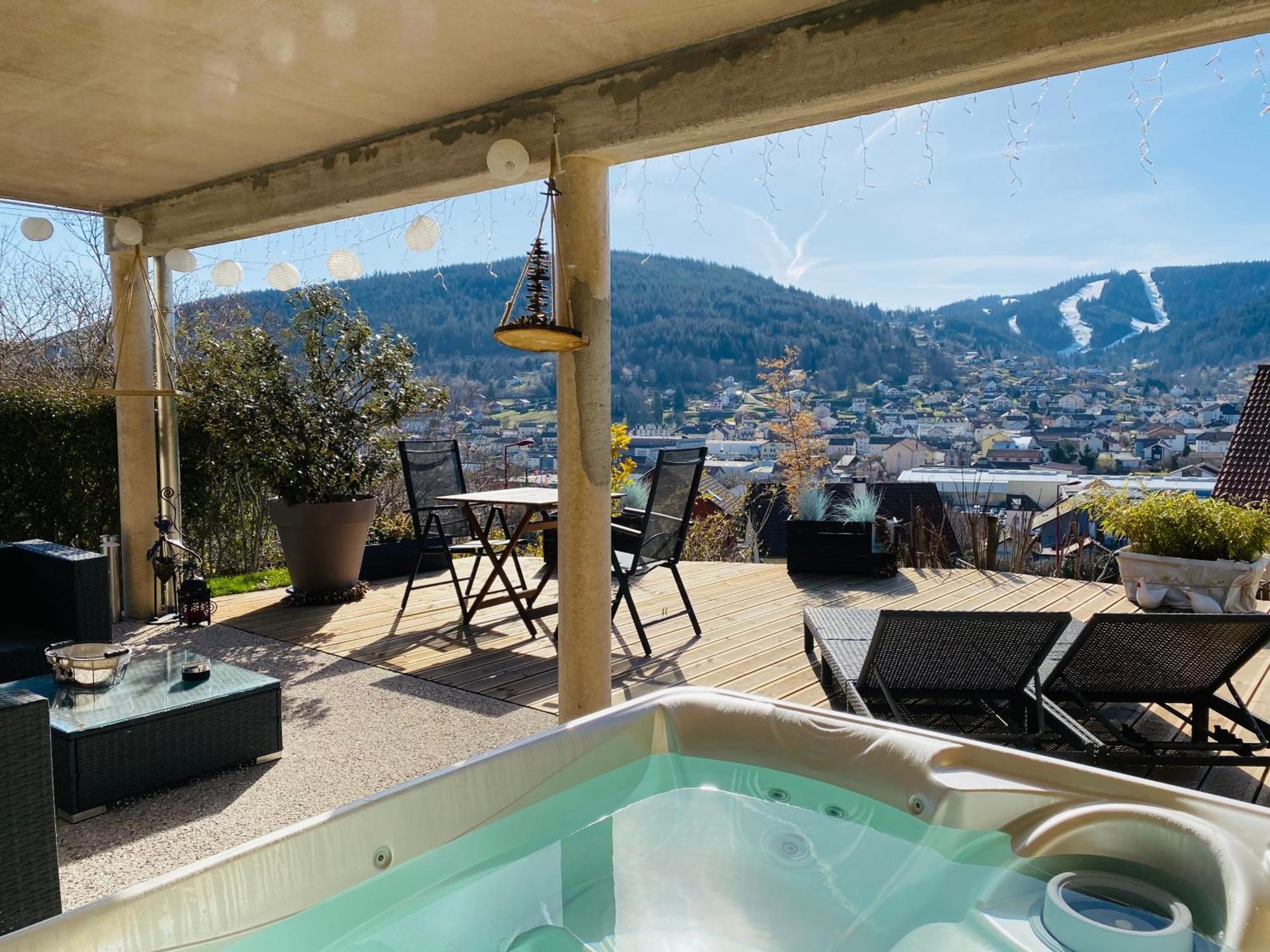 Au Nid Cosy D'Isa A Gerardmer Vosges - Spas Privatifs Buitenkant foto